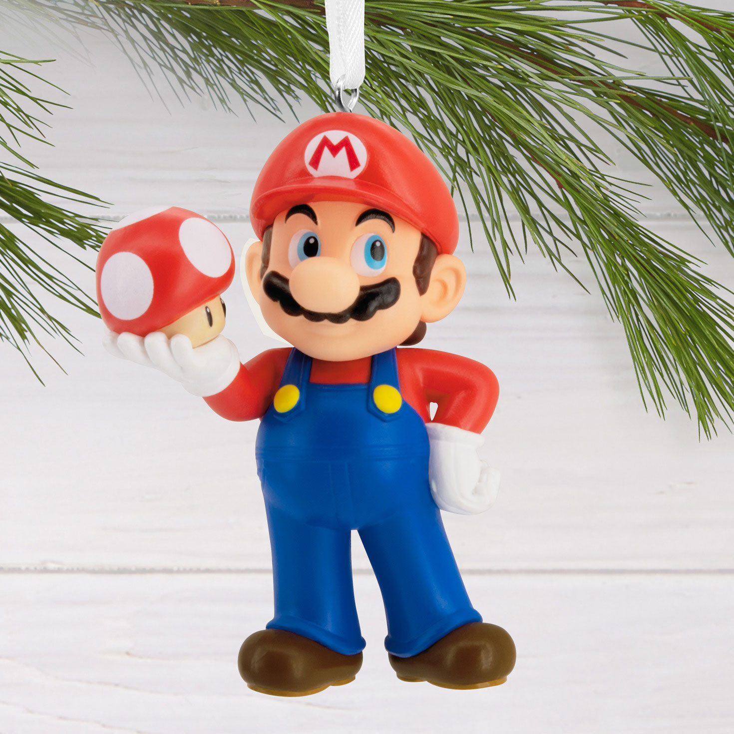 Nintendo Super Mario™ With Super Mushroom Hallmark Ornament for only USD 11.49 | Hallmark