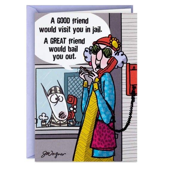 Maxine™ A Friend Like Me Funny Card, , large image number 1