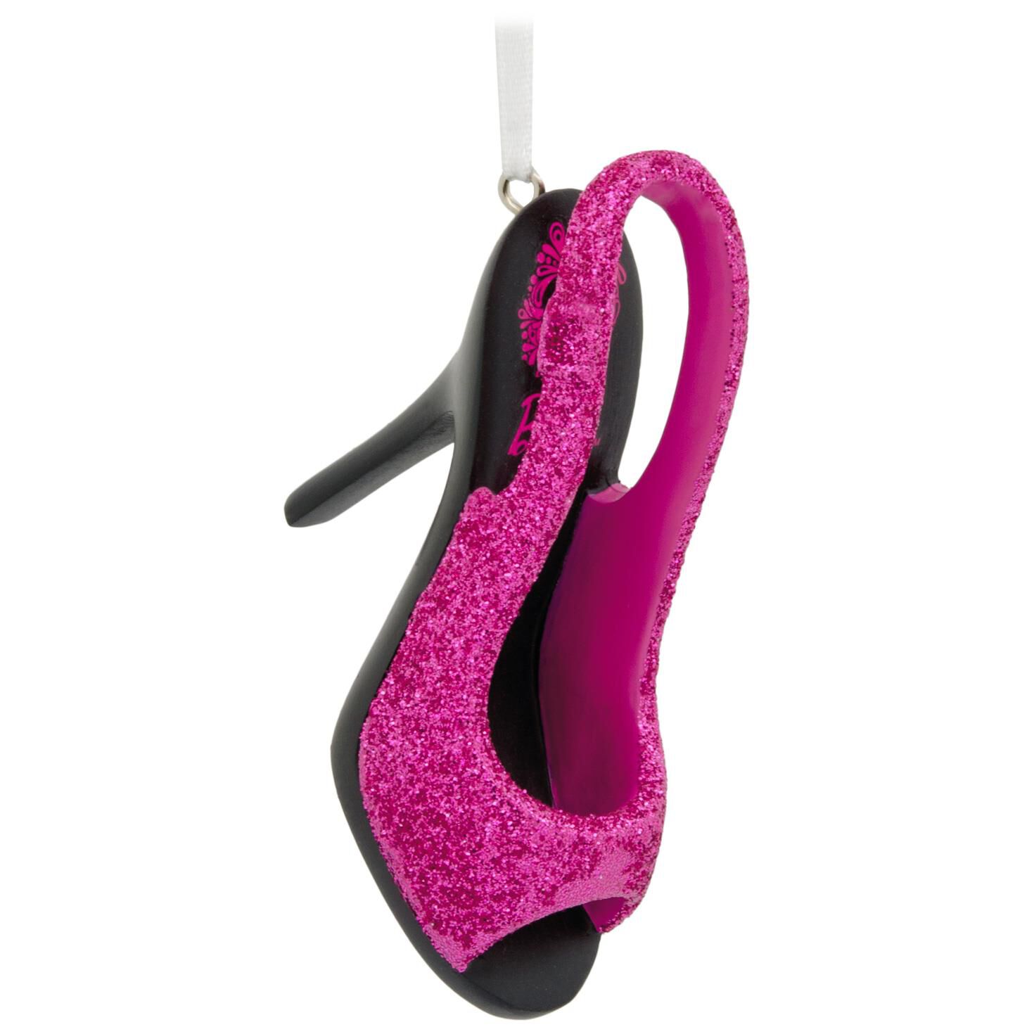 hallmark barbie shoe ornament