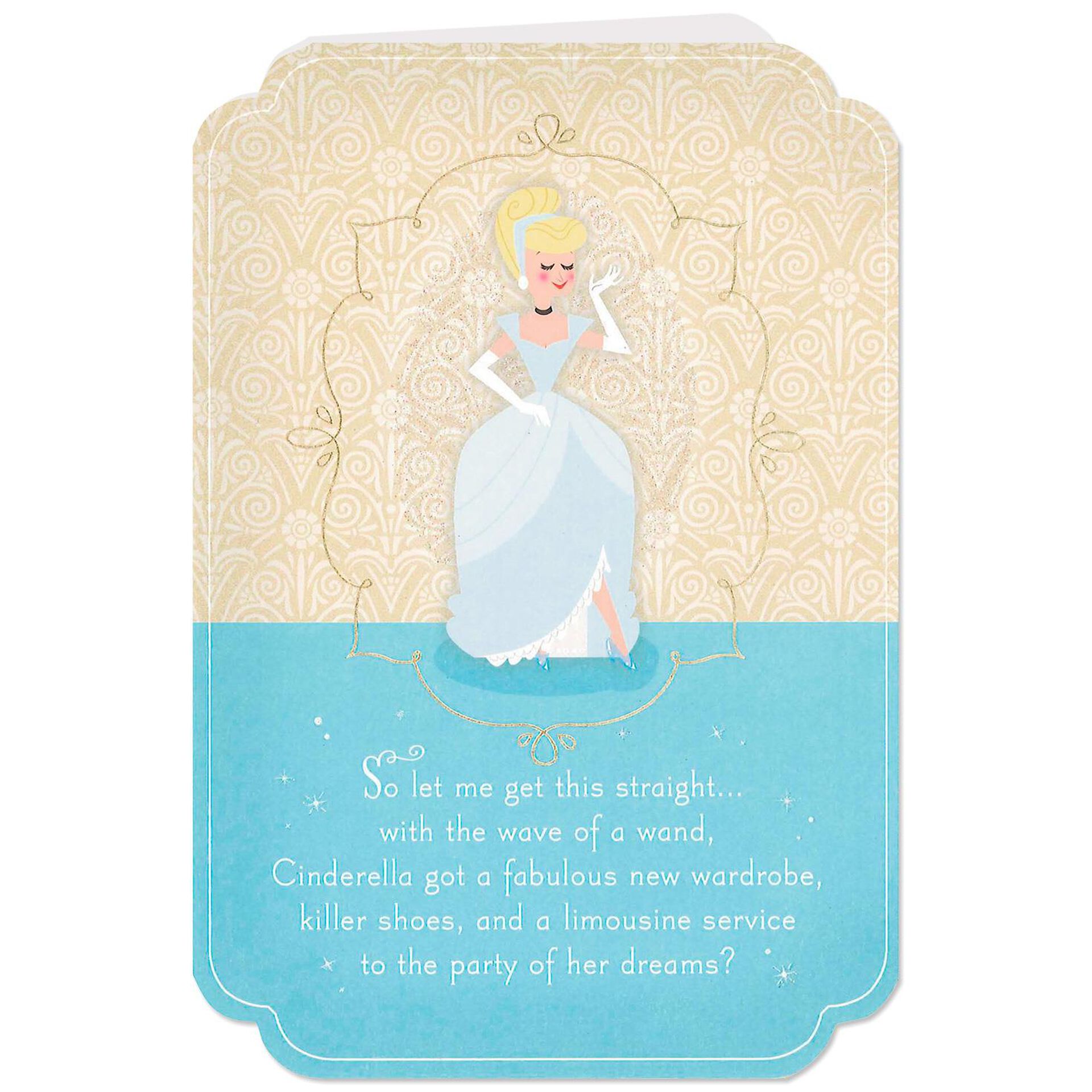 Disney Cinderella Wishing You a Fairy Godmother Birthday Card ...