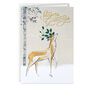 Majestic Deer and Birch Christmas Cards Pack Card Front with Envelope image number 2