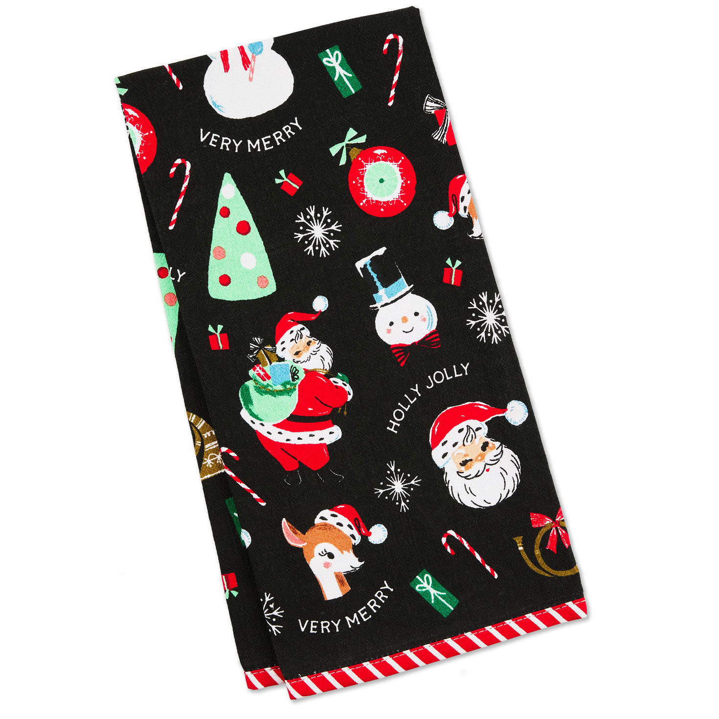 Vintage Christmas Icons Tea Towel, 18x26 for only USD 16.99 | Hallmark