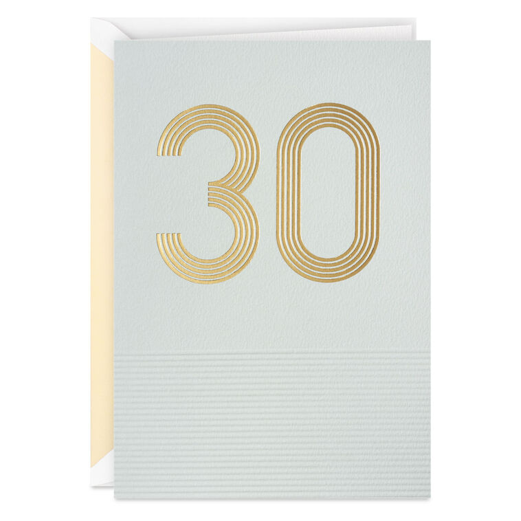 Same Great You 30th Birthday Card