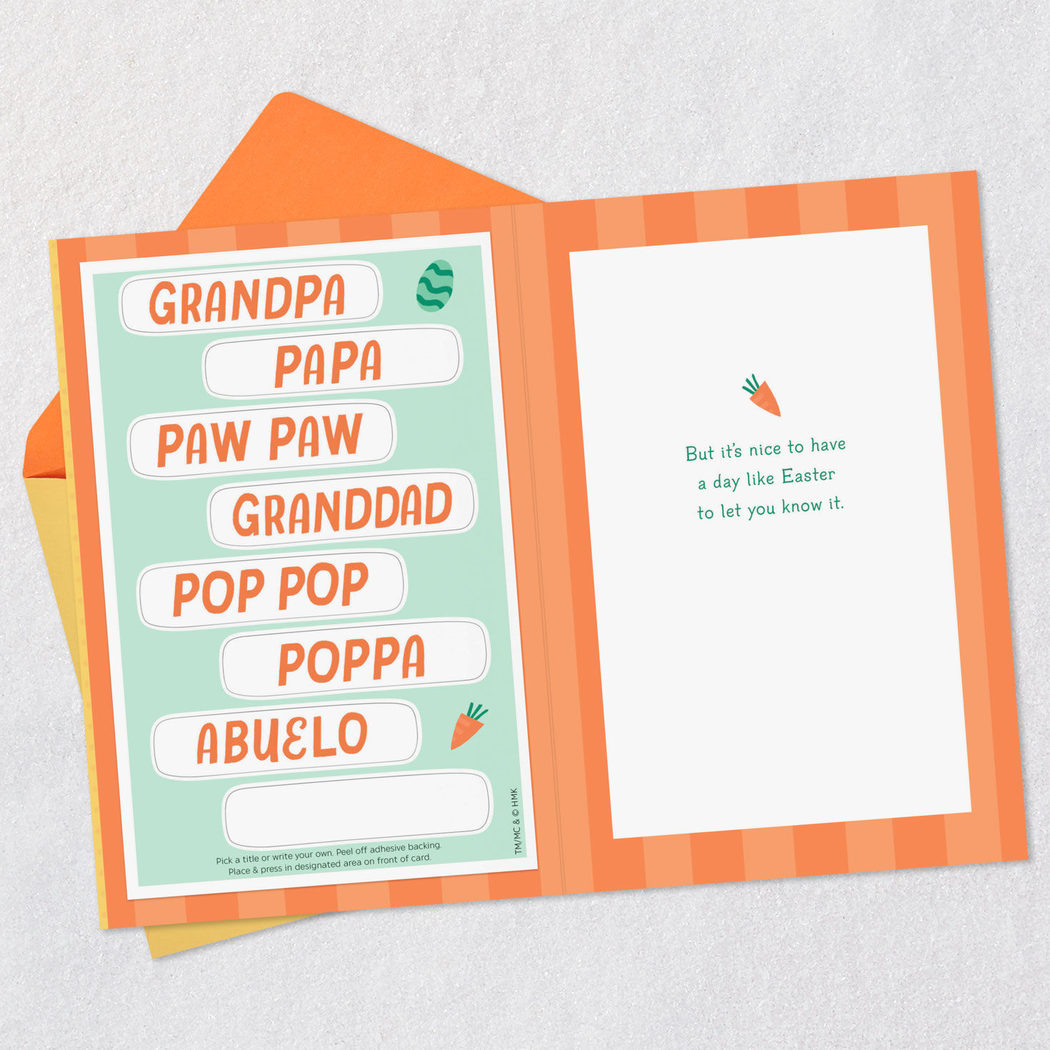 Loved All Year Pick-a-Title Easter Card for Grandpa, , large image number 3