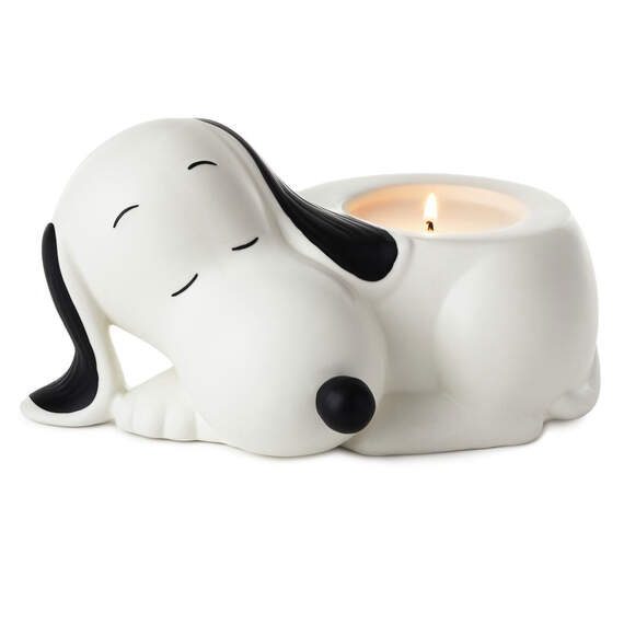Peanuts® Lavender-Scented Ceramic Snoopy Candle, , large image number 2