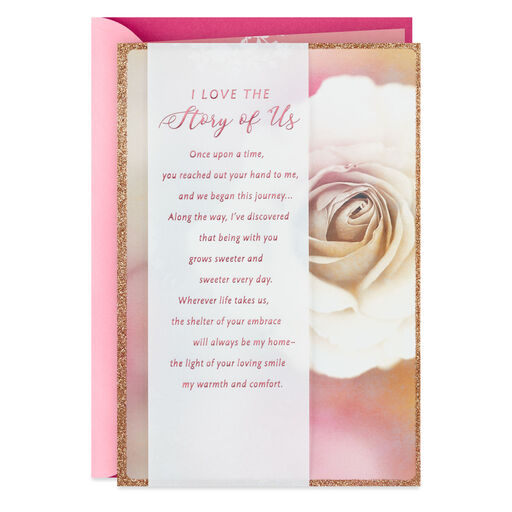 I Love the Story of Us Birthday Card, 