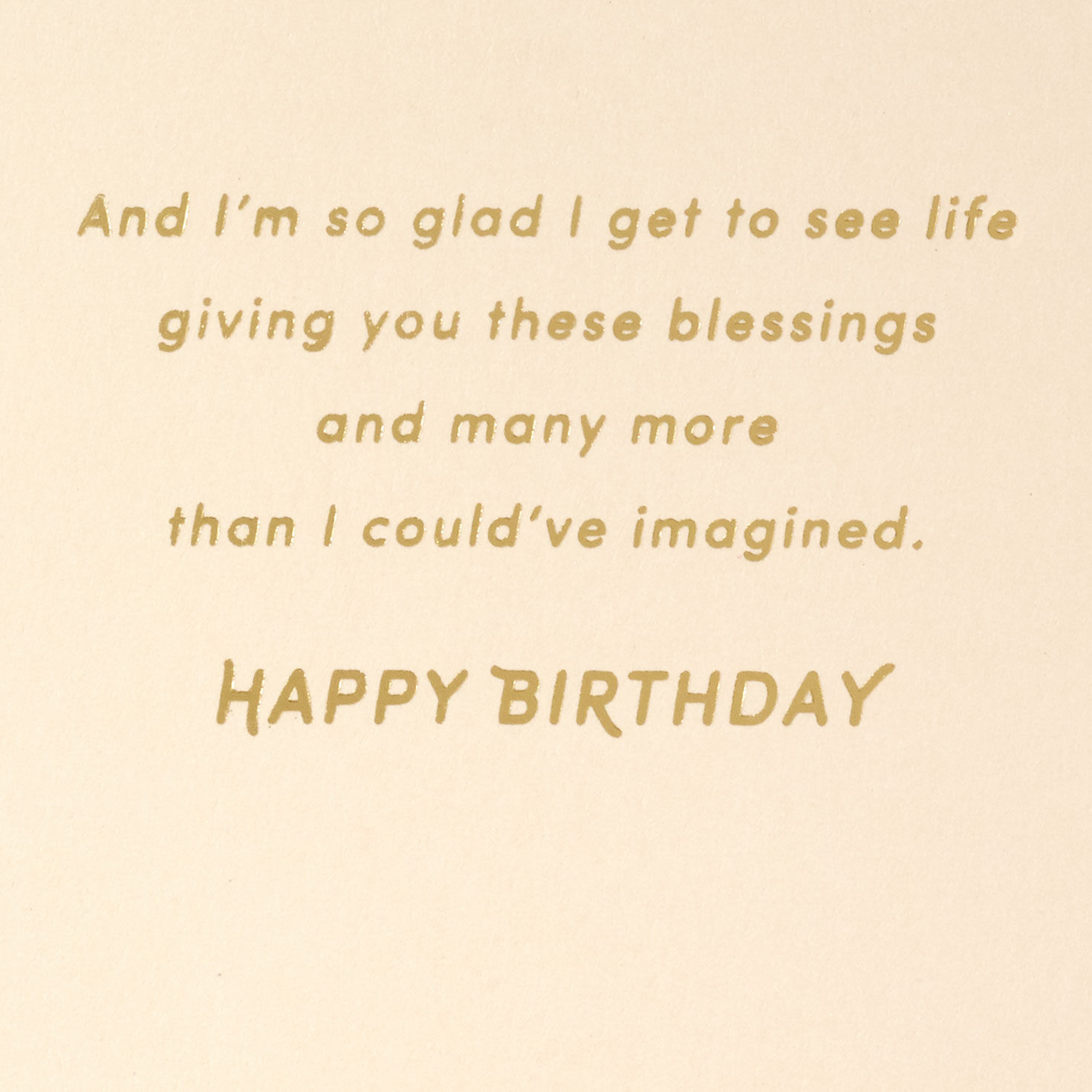 Life's Giving You Many Blessings Birthday Card for Son for only USD 5.59 | Hallmark