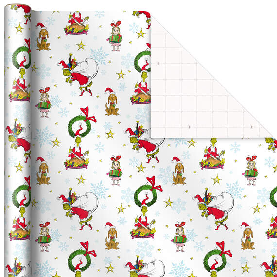 Dr. Seuss™ Grinch 3-Pack Christmas Wrapping Paper Assortment, 105 sq. ft., , large image number 5