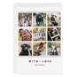 Personalized Lines on White Photo Collage Photo Card, , large image number 1