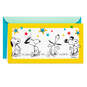 Peanuts® Snoopy Happy Dance Money Holder Graduation Card, , large image number 1