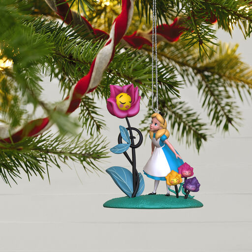 Alice In Wonderland Christmas Ornaments
