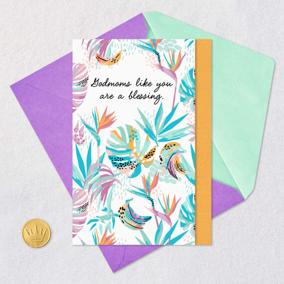 You Are a Blessing Mother's Day Card for Godmother, , large image number 5