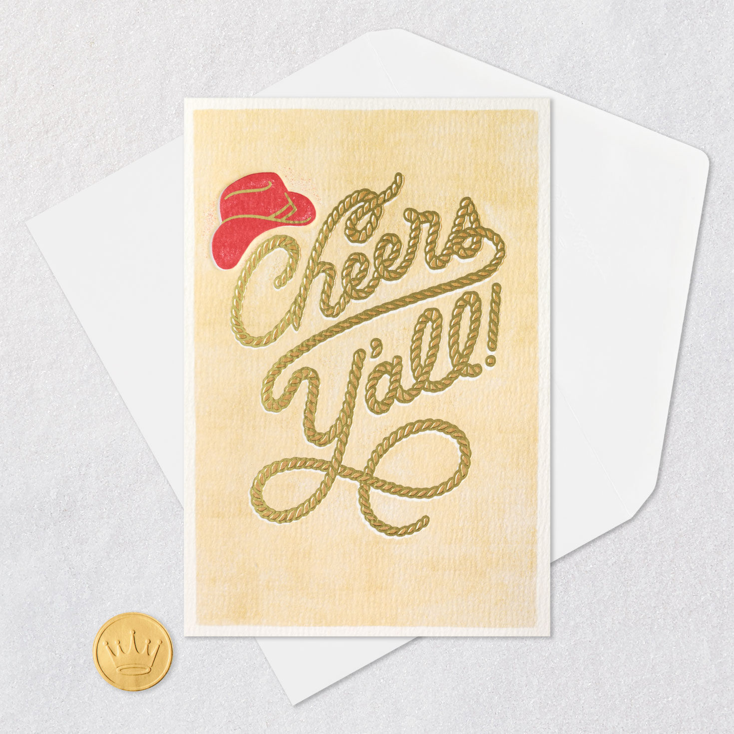 Hallmark x Opry® Cheers Y'all Blank Card for only USD 4.99 | Hallmark