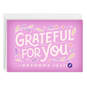 Personalized Grateful for You Card, , large image number 6