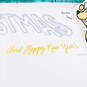 Merry Wishes in Yellow Snow Funny Pop-Up Christmas Card, , large image number 2