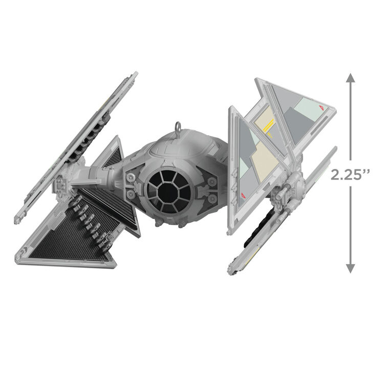 Star Wars Andor TIE Avenger Keepsake Ornament measurement image number 3