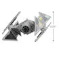 Star Wars Andor TIE Avenger Keepsake Ornament measurement image number 3