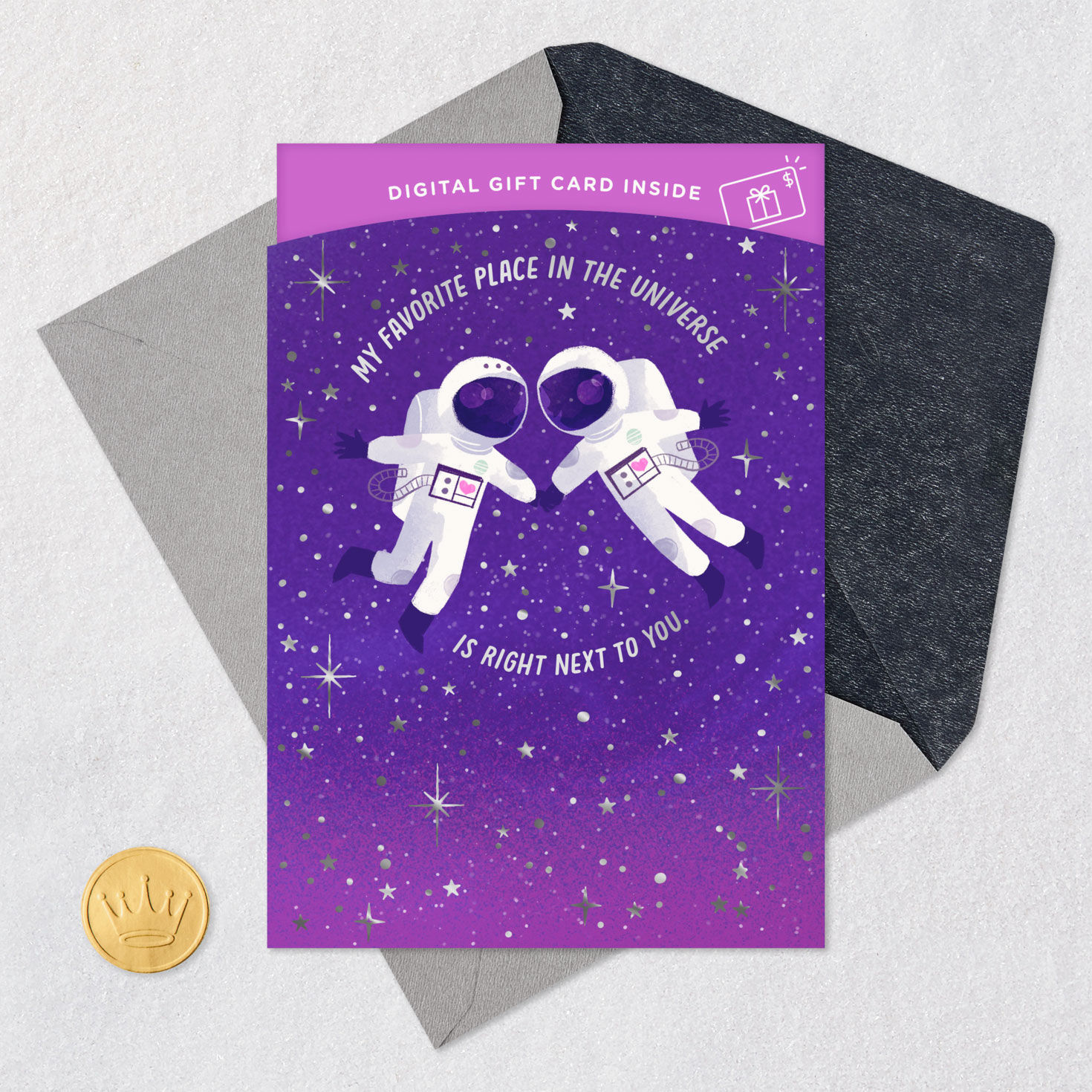 Love You to the Moon and Back Gift Card Greeting Romantic Birthday Card for only USD 4.99 | Hallmark