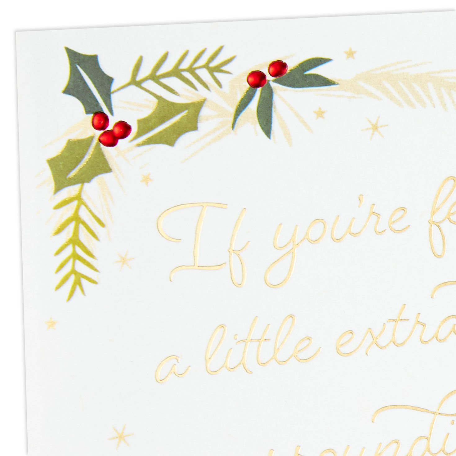 A Little Extra Love Christmas Card From Us, , large image number 4