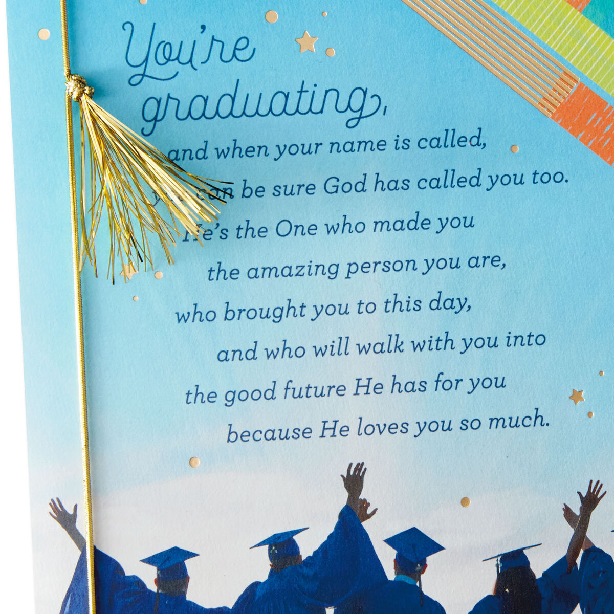 The Good Future God Has for You Religious Graduation Card Greeting