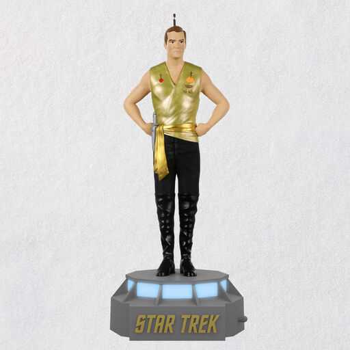 Star Trek™ Mirror, Mirror Collection Captain James T. Kirk Ornament With Light and Sound, 