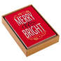Merry and Bright Assorted Christmas Cards, Box of 24, , large image number 1