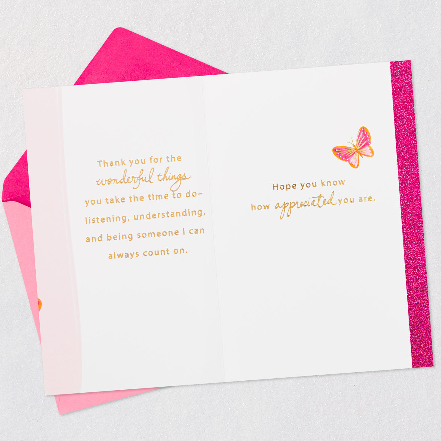 So Appreciated Two Butterflies Mother's Day Card, , large image number 4