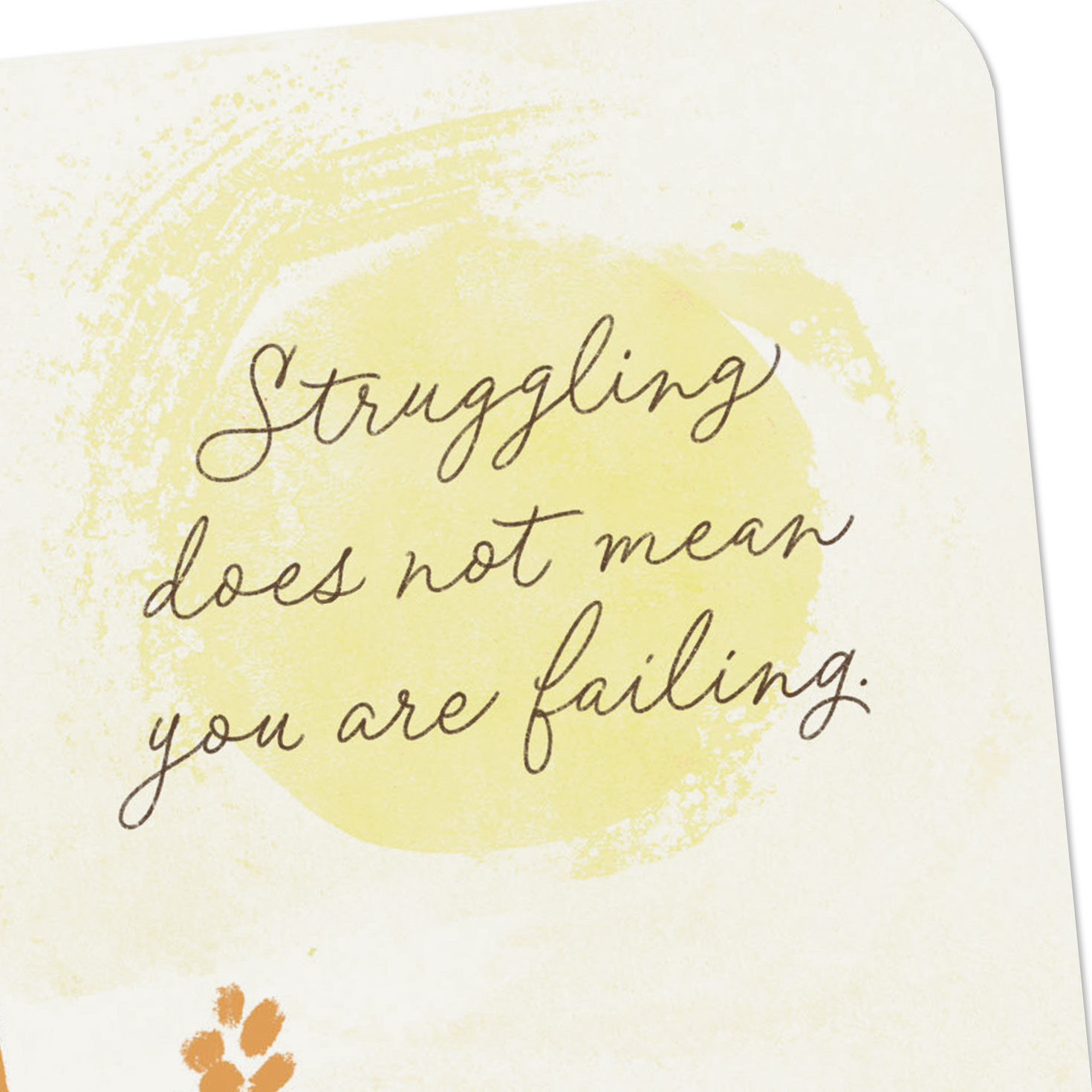 Plants and Sun Encouragement Card Card Front Detail image number 4