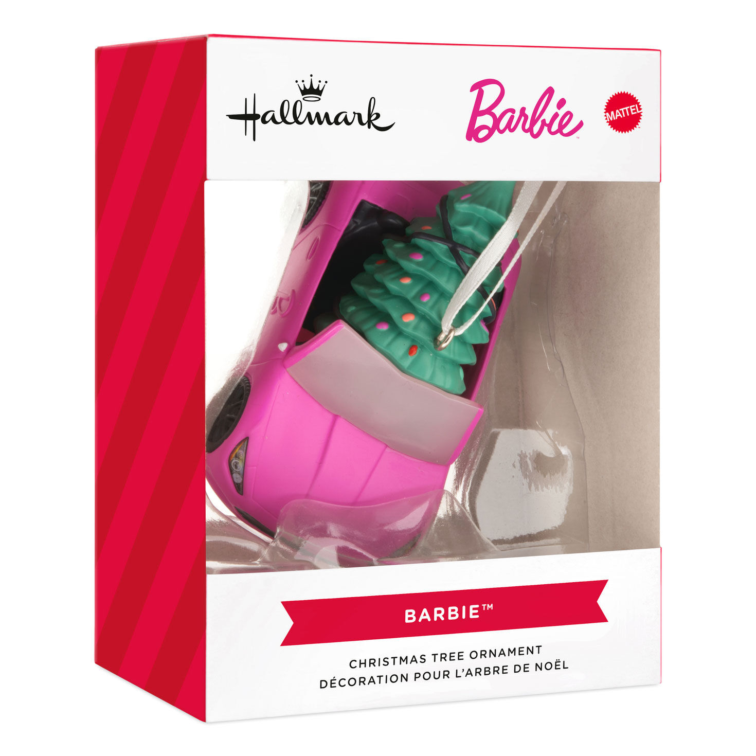 Barbie Car With Tree Christmas Ornament  image number 7