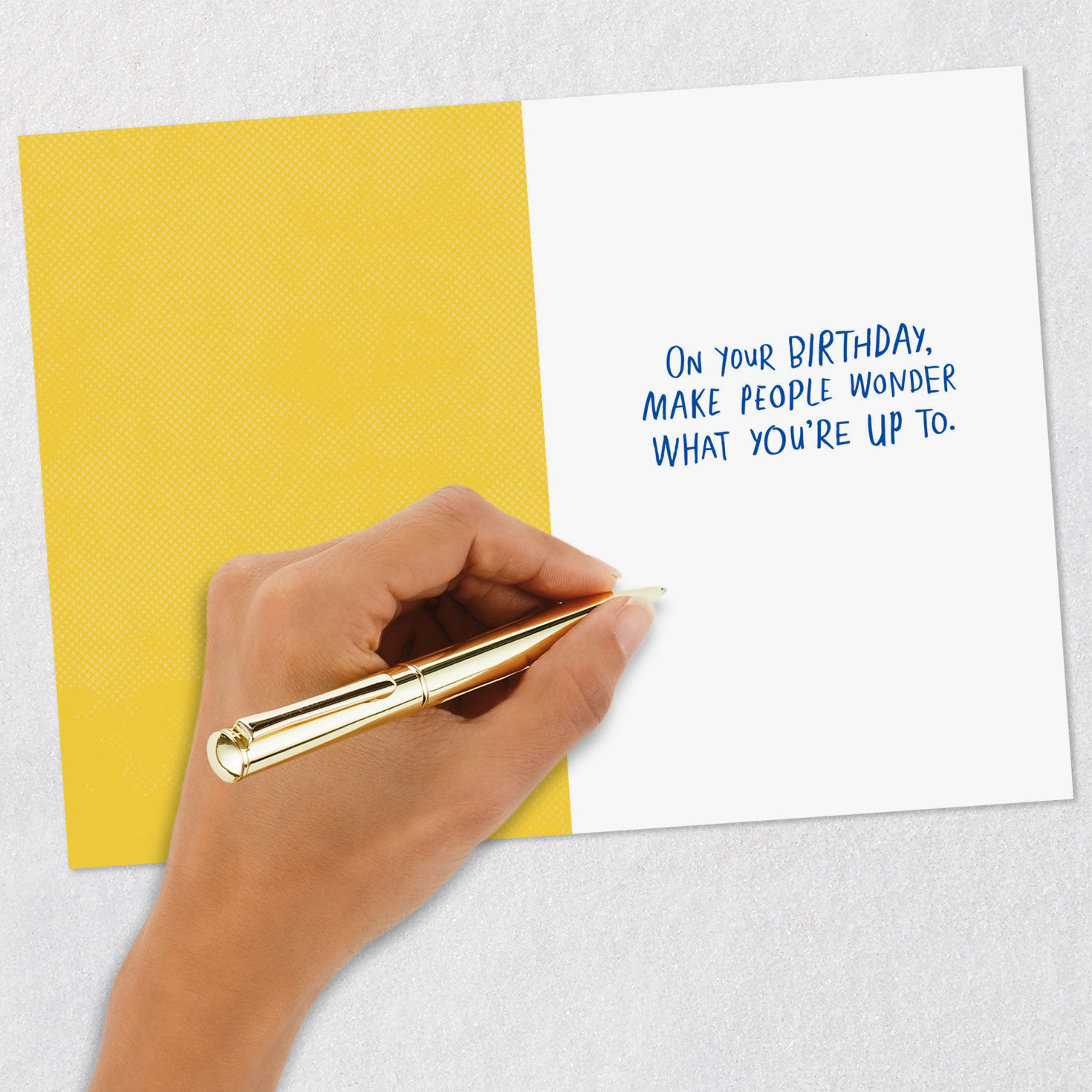 Funny Birthday Card signing card image number 6