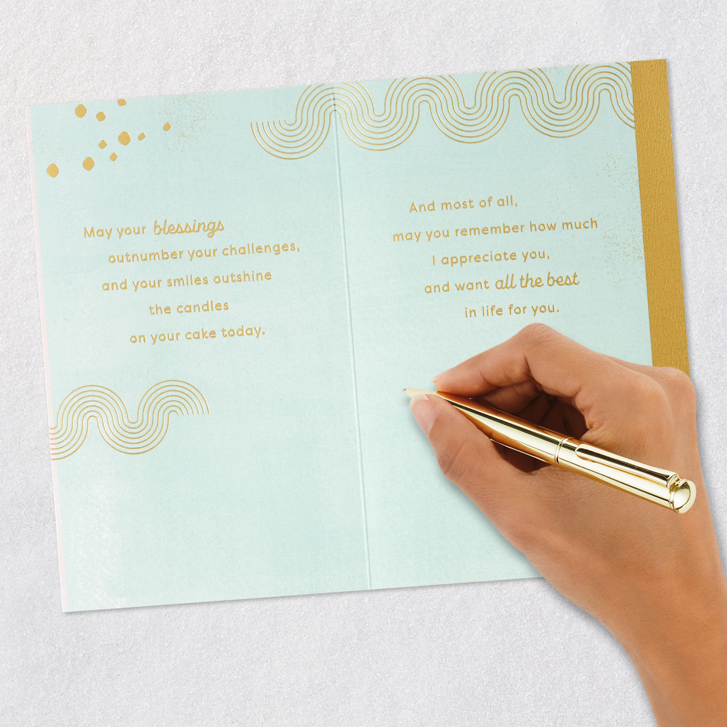 Wishing You Time for You Today Birthday Card for only USD 8.59 | Hallmark