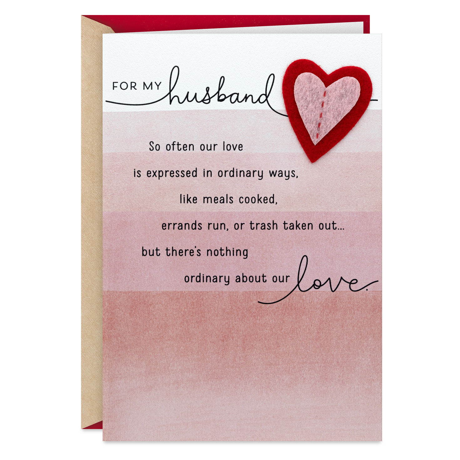 Nothing Ordinary About Our Love Valentine's Day Card for Husband for only USD 6.99 | Hallmark