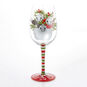 Lolita Best Christmas Ever Silver Bells Wine Glass back image number 2
