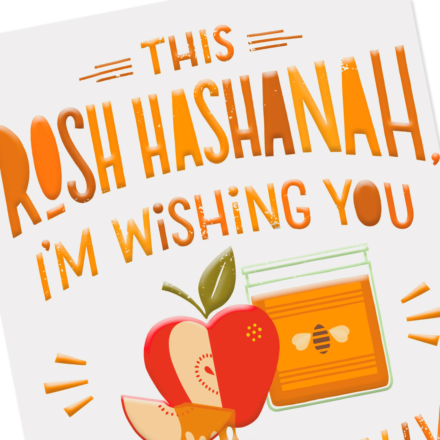 A Super Sweet Year Funny Rosh Hashanah Card for only USD 2.99 | Hallmark