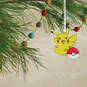 Pokémon Pikachu and Poké Ball Metal With Dimension Hallmark Ornament, , large image number 2