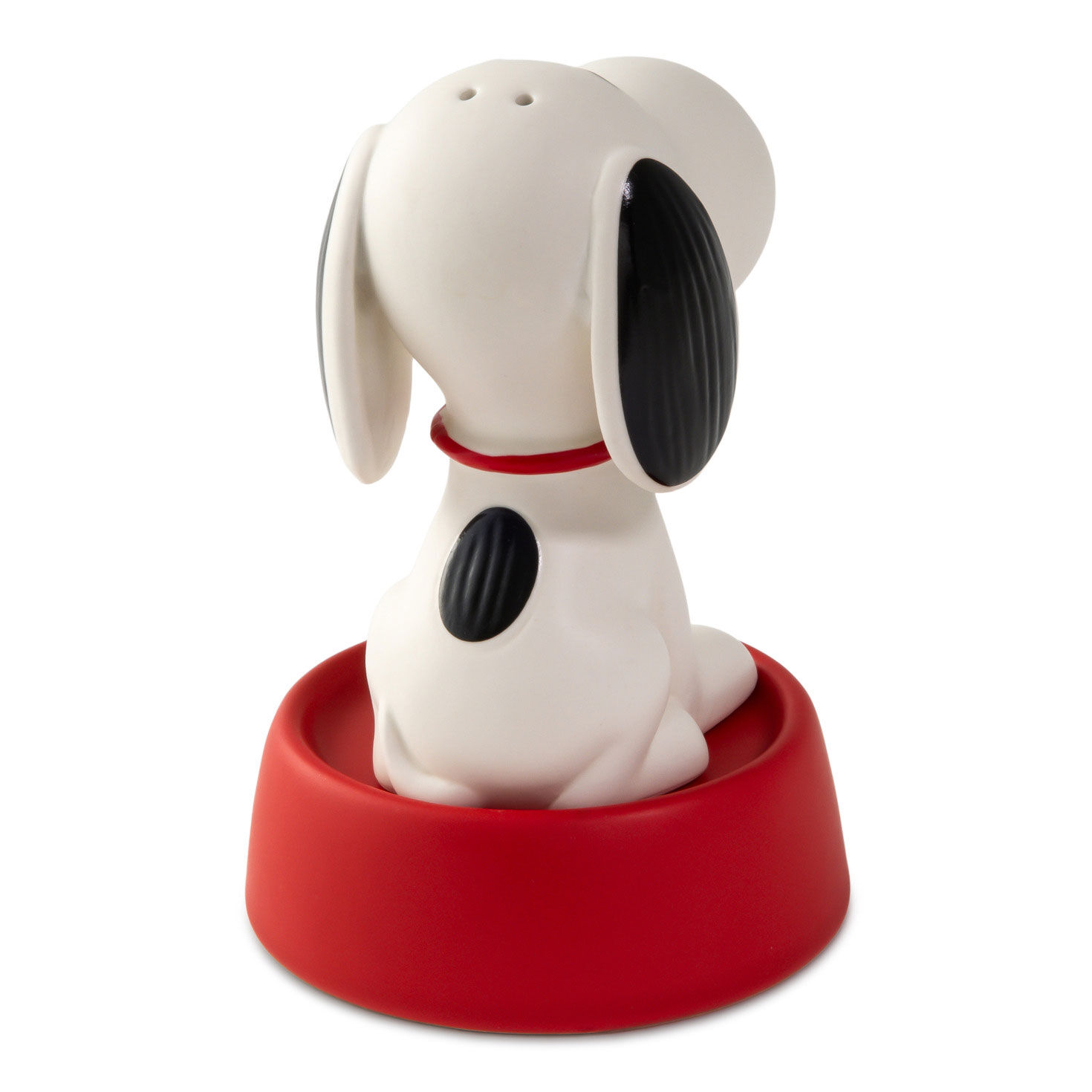 Peanuts Snoopy on Dog Bowl Stacking Shaker Set Back image number 2