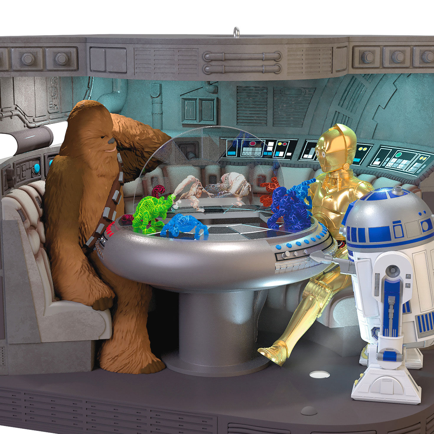 Star Wars: A New Hope™ "Let the Wookiee™ Win" Ornament With Video, Light and Sound for only USD 99.99 | Hallmark