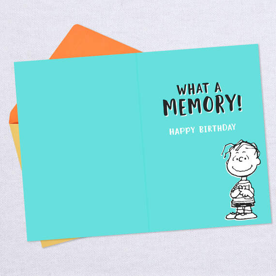 Peanuts® Linus Admitting Your Age Birthday Card, , large image number 3