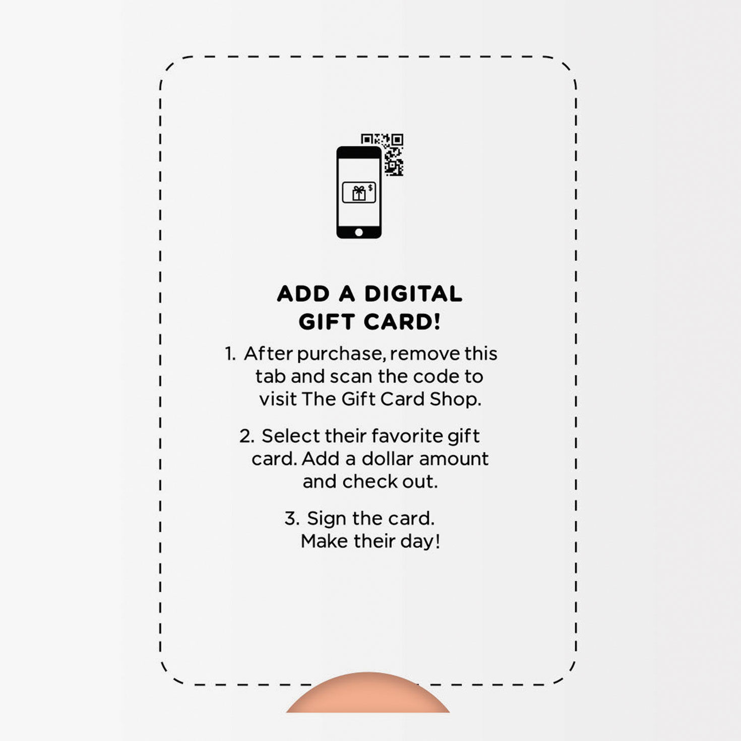 Butterfly and Flowers Mother's Day Gift Card Greeting gift card instructions image number 6