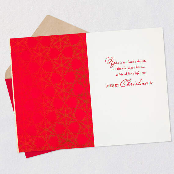 You're a Cherished Friend Christmas Card, , large image number 3