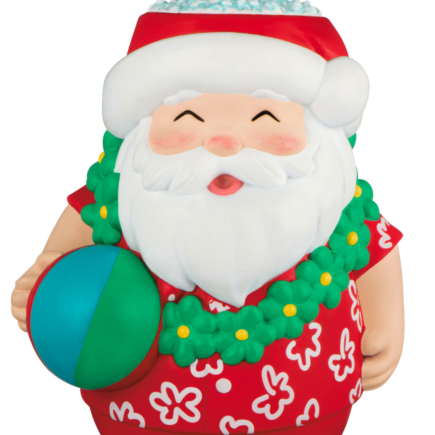 Santa Tiki Cup Keepsake Ornament  image number 5