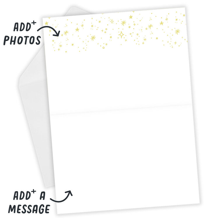 Personalized Happy You Day Fun Lettering Photo Card  image number 4