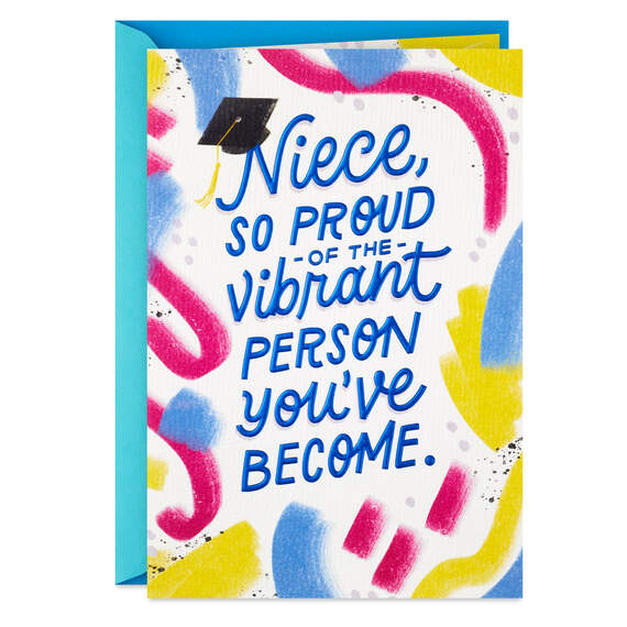 Your Creativity and Passion Graduation Card for Niece, , large image number 1