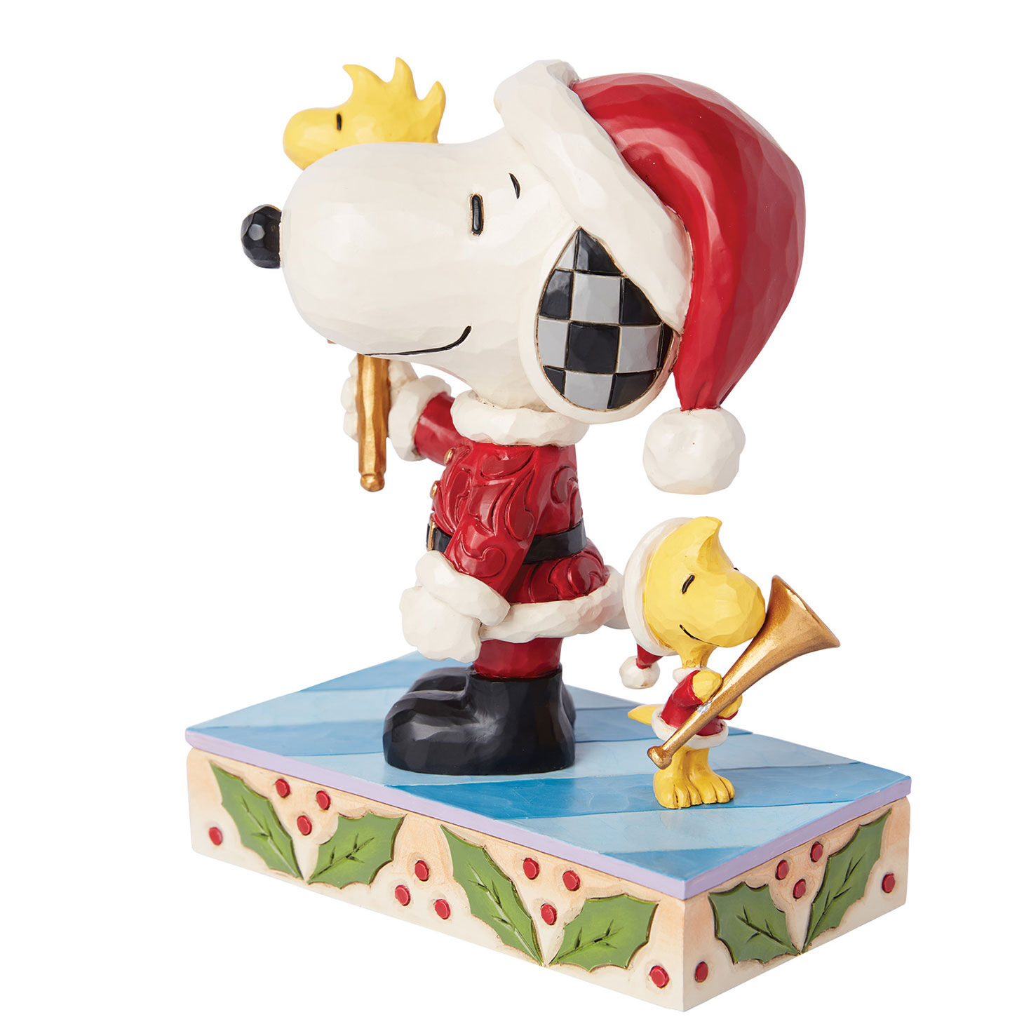 Jim Shore Peanuts Snoopy and Woodstock Santas Figurine, 6.1", , large image number 2