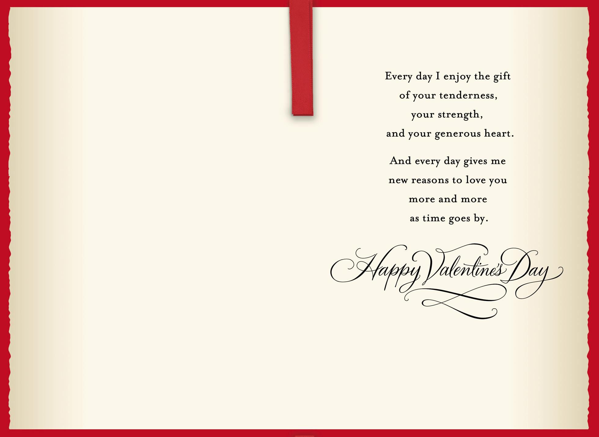 Love Sharing Life With You Valentine's Day Card