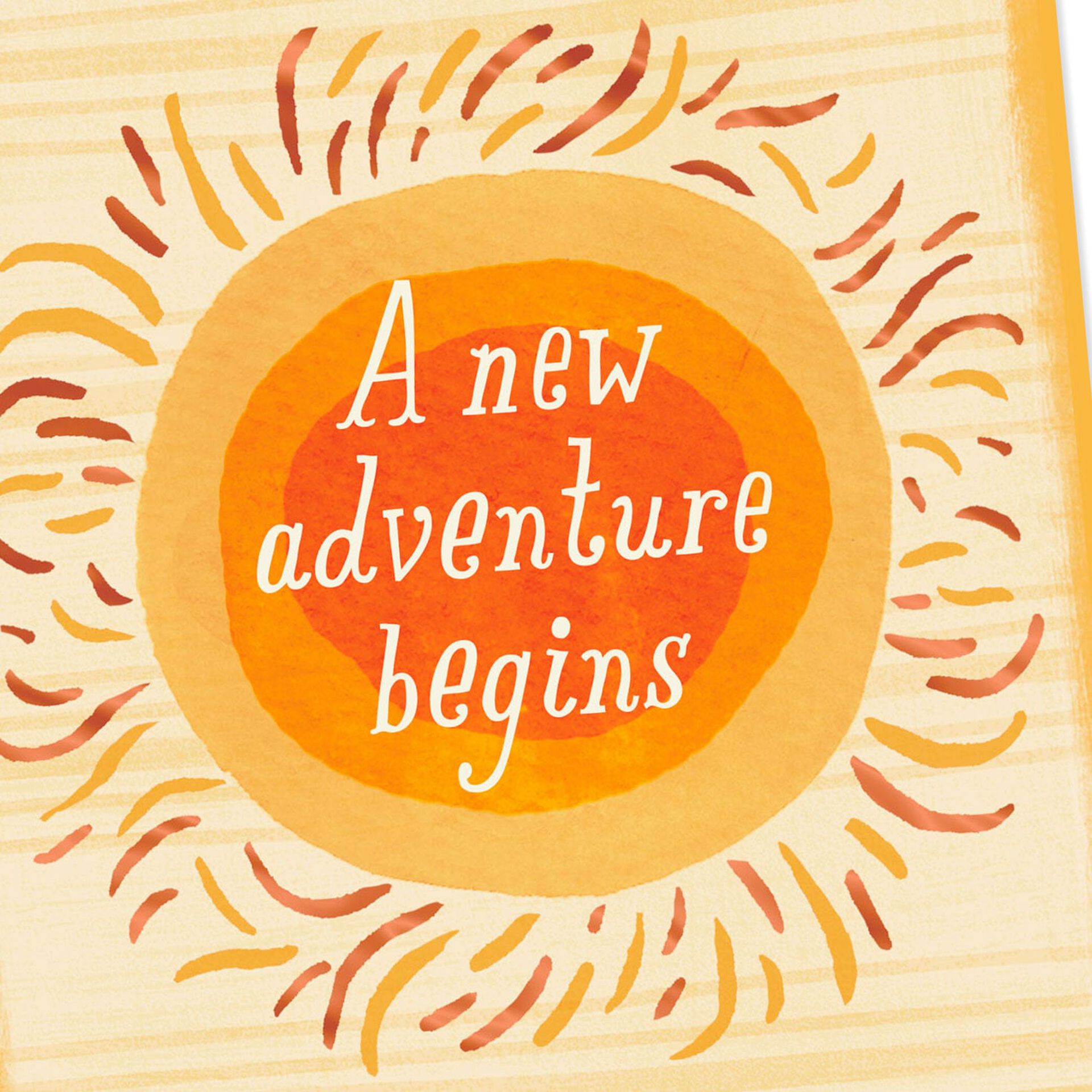 A New Adventure Begins Congratulations Card - Greeting Cards - Hallmark