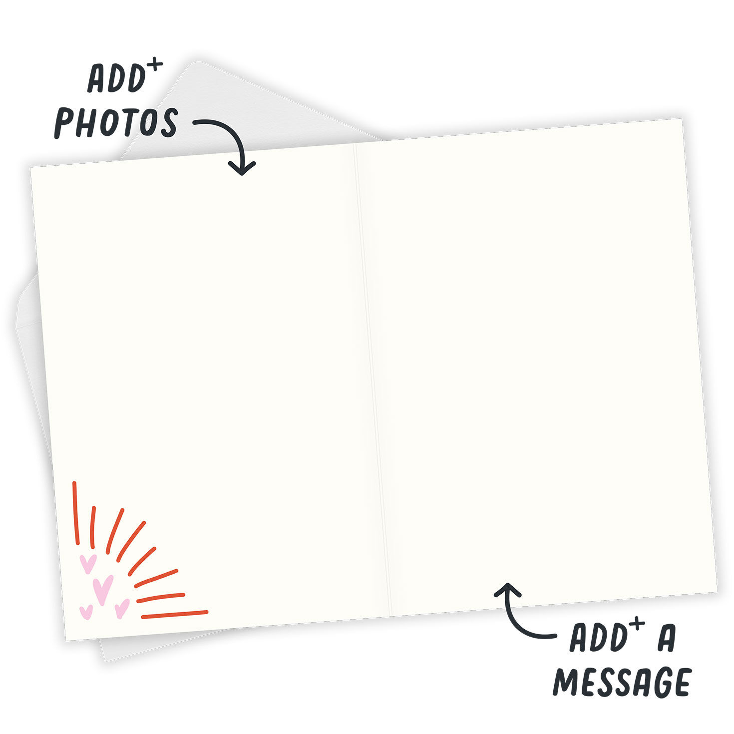 Pink Heart Custom Mother's Day Card, , large image number 4