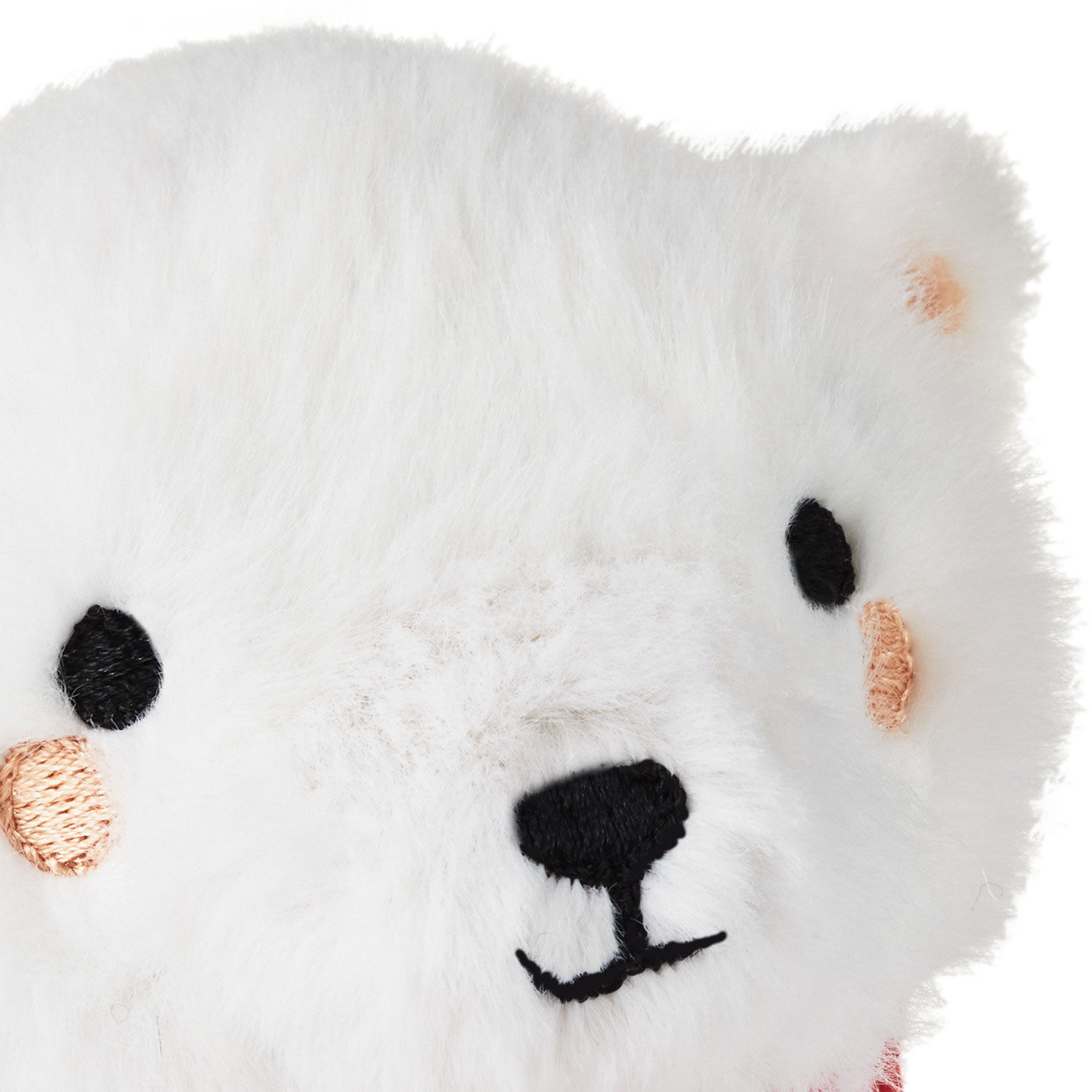 Zip Along Polar Bear Plush Toy Interactive Stuffed Animals Hallmark