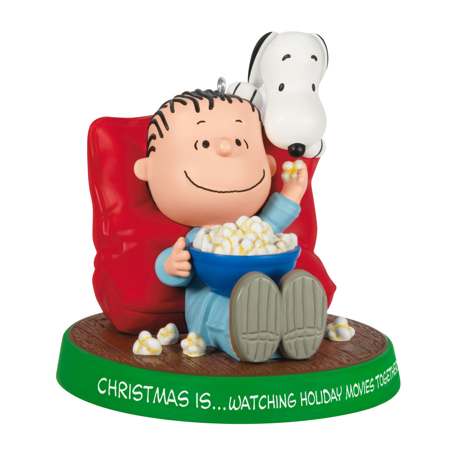 The Peanuts® Gang Christmas Is...Watching Holiday Movies Together Ornament