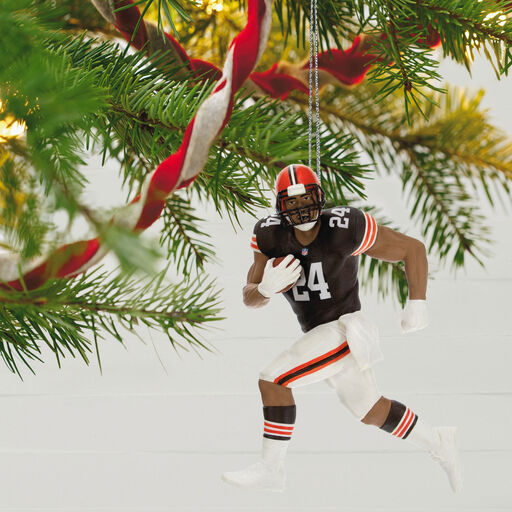 NFL Cleveland Browns Nick Chubb Ornament, 